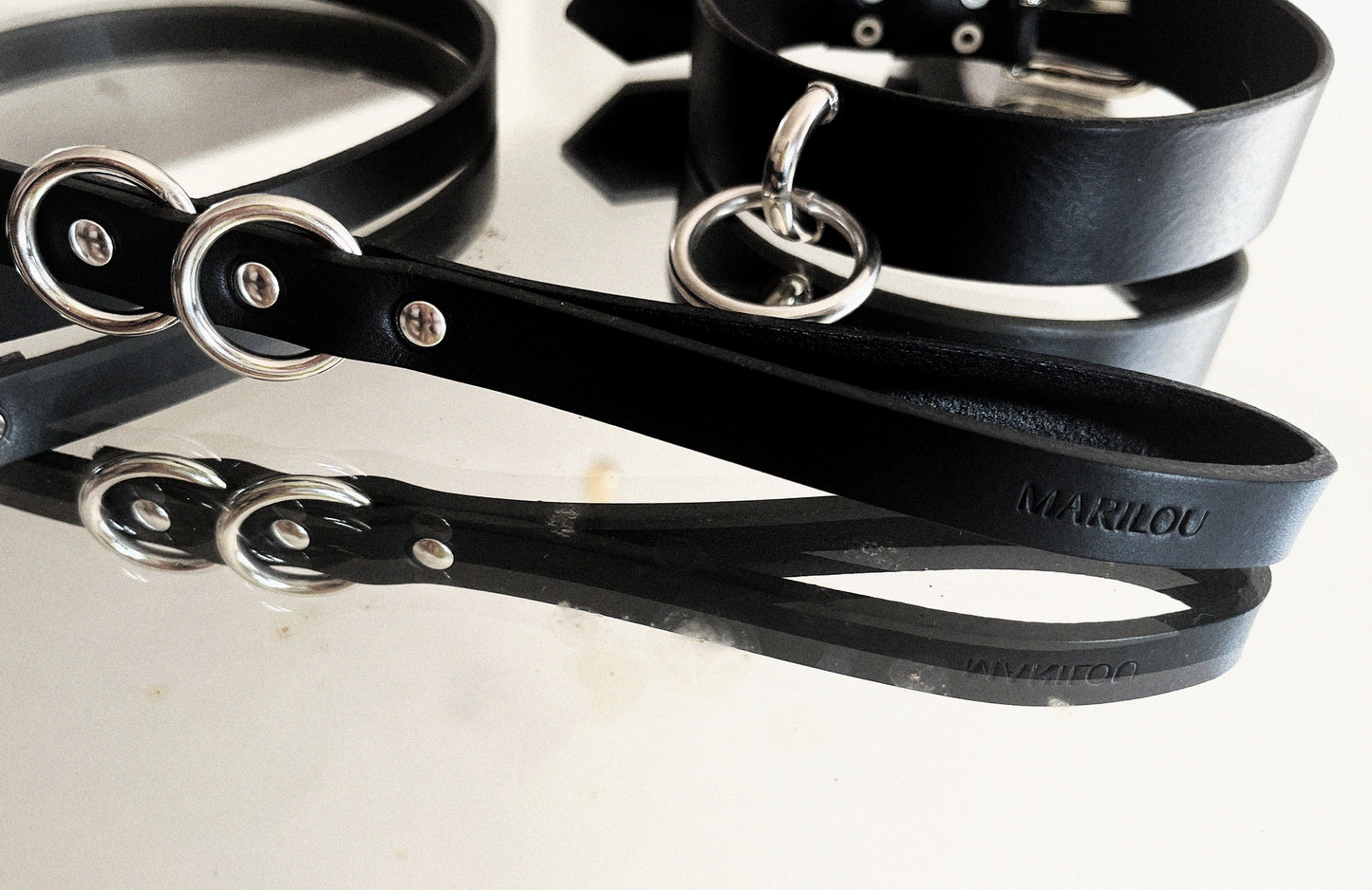Lot choker HOTEL + laisse KILO